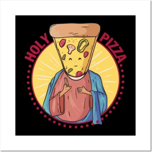 Holy Pizza Posters and Art